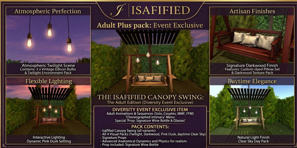 J Isafified Canopy Swing