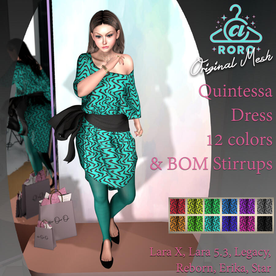 RORO Original mesh Quintessa Dress RORO Original mesh Quintessa Dress