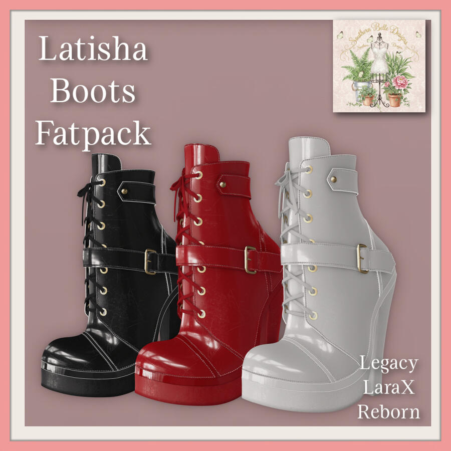 Southern Belle Designs Latisha High Heel Boots