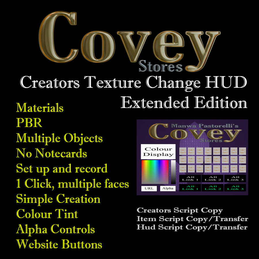 Covey Stores Creators Texture Change HUD