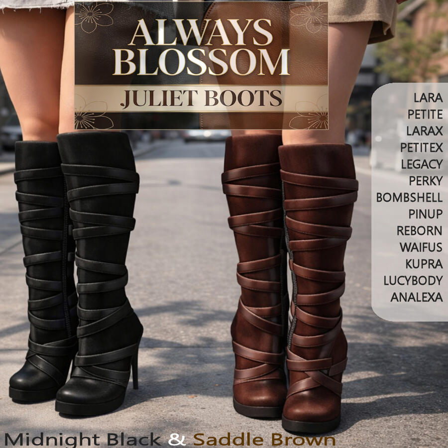 Always Blossom Juliet Boots