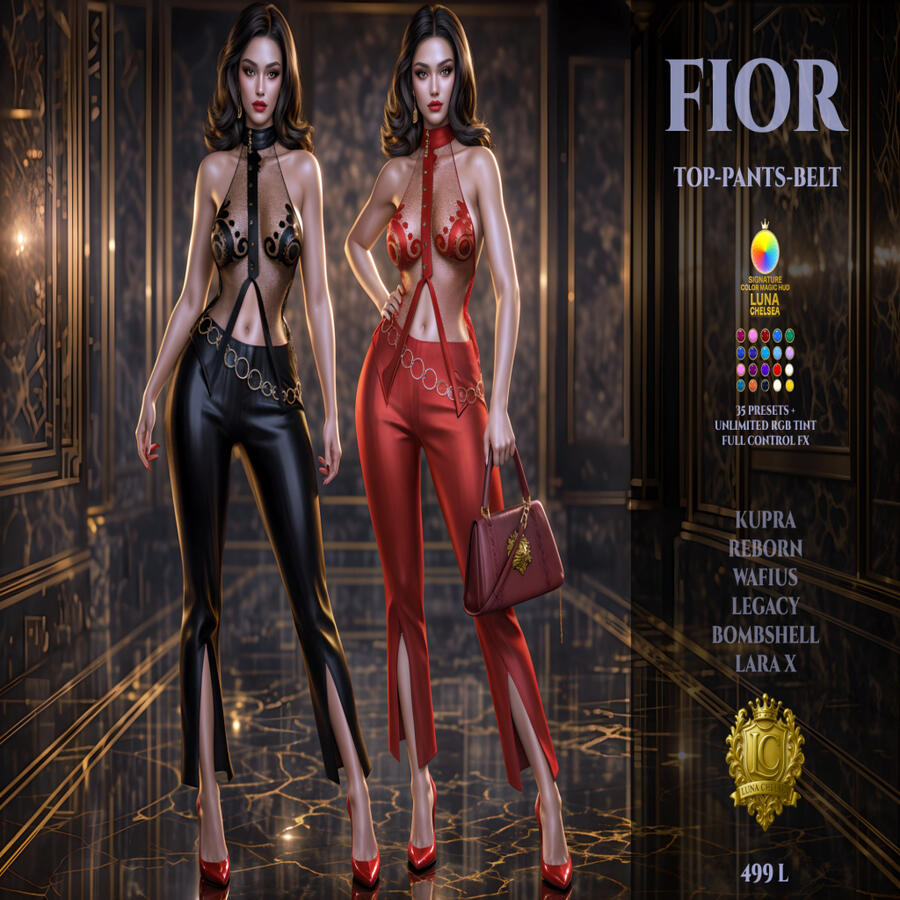 FIOR Top Pants Belt