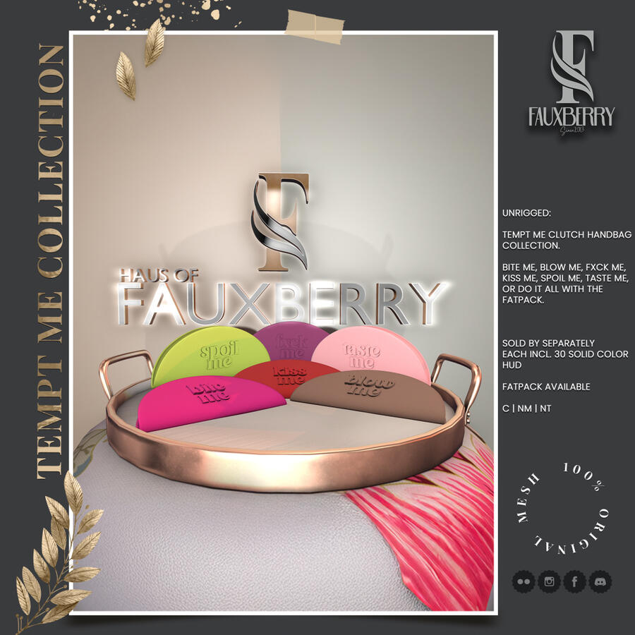 House of Fauxberry Tempt Me Collection