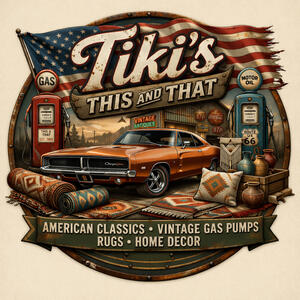 Tiki's THIS AND THAT Logo
